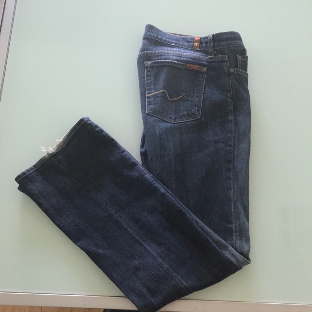Classic 7 jeans - boot cut style.